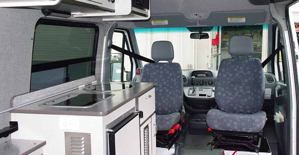 custom cargo van interiors